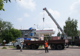 У Кам`янському демонтували незаконну газову заправку